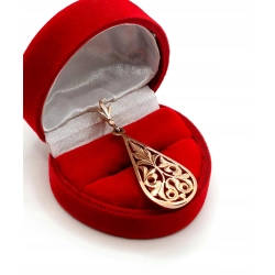 Złota zawieszka ażurowa duża Pr.583 W:5,20gr Dł:4,5cm InterSKLEP