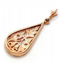 Złota zawieszka ażurowa duża Pr.583 W:5,20gr Dł:4,5cm InterSKLEP