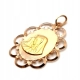 Złoty medalik z Maryją Duży Pr.585 W:3,41gr Dł:4,5cm