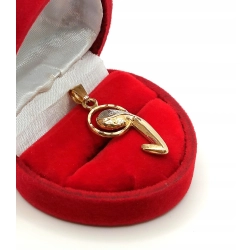 Złota zawieszka Medalik Matka Boska Pr.585 W:2,65gr Dł:3,5cm InterSKLEP