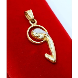 Złota zawieszka Medalik Matka Boska Pr.585 W:2,65gr Dł:3,5cm InterSKLEP