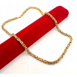 Złoty łańcuszek królewski Pr.585 W:29,40gr Dł:59cm Szer:5mm
