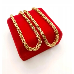 Złoty łańcuszek królewski Pr.585 W:29,40gr Dł:59cm Szer:5mm