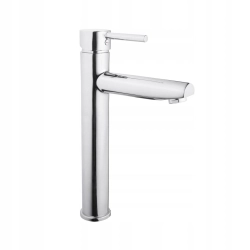 Bateria umywalkowa stojąca Sensa Hilio srebrny *** interSKLEP ***