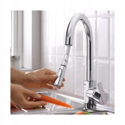 Bateria kuchenna stojąca Grohe 31486001 srebrny InterSKLEP