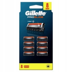 ORYGINALNE WYMIENNE WKŁADY DO GOLENIA GILLETTE FUSION PROGLIDE 8 SZT.