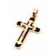 Złota zawieszka Krzyż z Chrystusem PR.585 W:2,60gr InterSKLEP