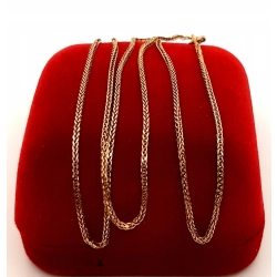 Złoty łańcuszek Lisi ogon PR.375 W:1,91gr Dł.46cm InterSKLEP