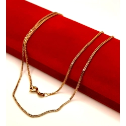 Złoty łańcuszek Lisi ogon PR.375 W:1,91gr Dł.46cm InterSKLEP