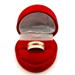 Złoty pierścionek z Cyrkoniami PR.583 W:2,56gr R.15 InterSKLEP