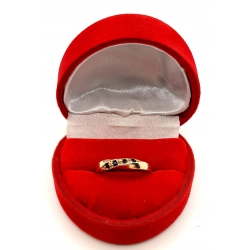 Złoty pierścionek z Cyrkoniami PR.583 W:2,03gr R.15 InterSKLEP