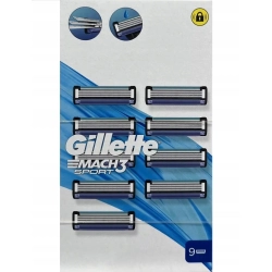 Gillette mach3 sport 9 wkładów ORYGINAŁ