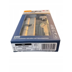 Wkładka antywłamaniowa Gerda Exxo G40 x 50 mm nikiel