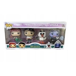FUNKO POP ZESTAW 4 FIGUREK MAŁA SYRENKA ARIEL PRINCE ERIC OPIS