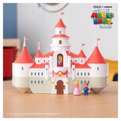 SUPER MARIO Movie Mashroom Kindom Zamek Peach