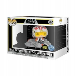Figurka Funko Pop! Star Wars Luke Skywalker in T 47 Airspeeder Exclusive