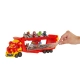 HOT WHEELS RACERVERSE TRANSPORTER AUT CIĘŻARÓWKA HULKBUSTER POJAZD IRONMAN