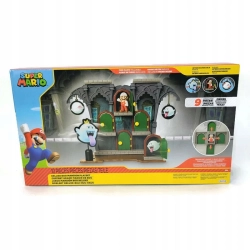 World of Nintendo Super Mario Deluxe Boo Mansion Playset zabawka
