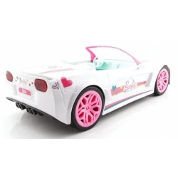 BARBIE Zdalnie sterowany biały kabriolet, pojazd