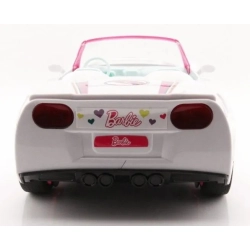 BARBIE Zdalnie sterowany biały kabriolet, pojazd