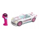 BARBIE Zdalnie sterowany biały kabriolet, pojazd