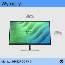 Monitor biznesowy HP E27 G5 27
