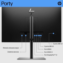 Monitor biznesowy HP E27 G5 27