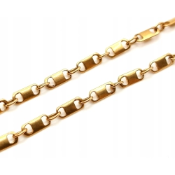 Złoty łańcuszek naszyjnik Pr.750 W:11,20gr Dł:42cm