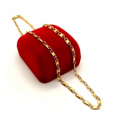 Złoty łańcuszek naszyjnik Pr.750 W:11,20gr Dł:42cm