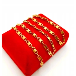 Złoty łańcuszek naszyjnik Pr.750 W:11,20gr Dł:42cm