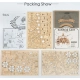 ROBOTIME Drewniany Model Puzzle 3D Kareta