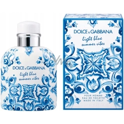 WODA TOALETOWA Dolce & Gabbana Light Blue Summer Vibes 125ml InterSKLEP