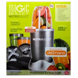 Blender kielichowy NutriBullet 100896055 600 W srebrny/szary NOWY