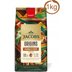 Kawa ziarnista mieszana Jacobs Origins Fusion Uganda&Kenya 1000 g