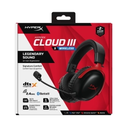 Słuchawki bezprzewodowe nauszne HyperX Cloud III S Wireless INterSKLEP