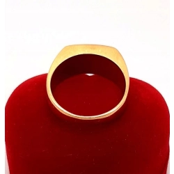 Złoty Sygnet z onyksem PR.750 W:7,40gr R.24 InterSKLEP