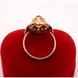 Złoty pierścionek z Cytrynem PR.583 W:4,81gr R.15 InterSKLEP