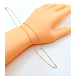 Złoty łańcuszek Ankier Pr.585 W:1,60gr Dł:50,5cm InterSKLEP