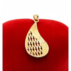 Złota zawieszka Liść PR.333 W:0,91gr InterSKLEP