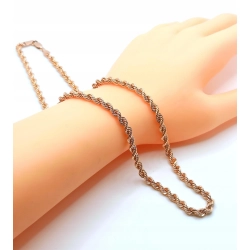 Złoty łańcuszek gruby kordel Pr.585 W:10,15gr Dł:50,5cm