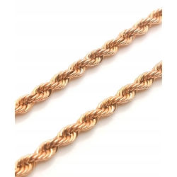 Złoty łańcuszek gruby kordel Pr.585 W:10,15gr Dł:50,5cm