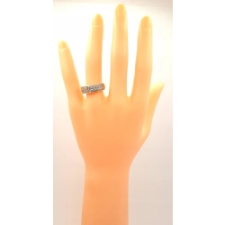 Złoty pierścionek z Cyrkoniami PR.585 W:4,41gr R.14 InterSKLEP