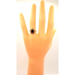 Złoty pierścionek z Cyrkoniami PR.585 W:2,86gr R.14 InterSKLEP