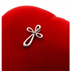 Złota zawieszka Krzyżyk APART PR.585 W:0,35gr InterSKLEP