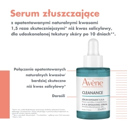 Avene Cleanance serum złuszczające A.H.A. 30 ml