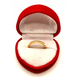 Złota obrączka zdobiona PR.585 W:2,29gr R.14 InterSKLEP