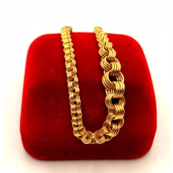 Złota bransoletka Rolo PR.750 W:11,33gr Dł.22cm InterSKLEP