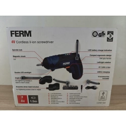 Wkrętarka Ferm zasilanie akumulatorowe 4 V CDM1198