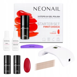 NEONAIL Zestaw startowy do manicure hybrydowego FIRST CHOICE STARTER SET