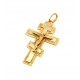 Złota zawieszka Krzyż z Chrystusem PR.585 W:3,65gr InterSKLEP